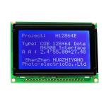 Blue COB Graphic Lcm Lcd Display Module 128x64 12864 Lcd Module