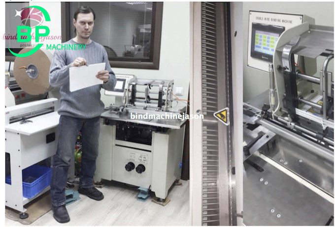 China Semi automatic calendar wire o binding machine DWM520 - Ningbo BingPeng Machinery