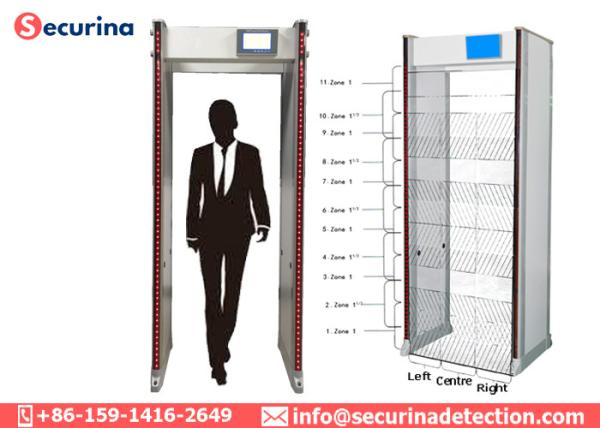 Quality High Sensitivity Station Walk Through Security Detector Body Scanners Security Check for sale