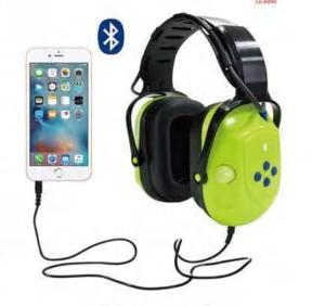 Electronic ANSI Noise Reduction Ear Muff Adjustable ABS Material Customized