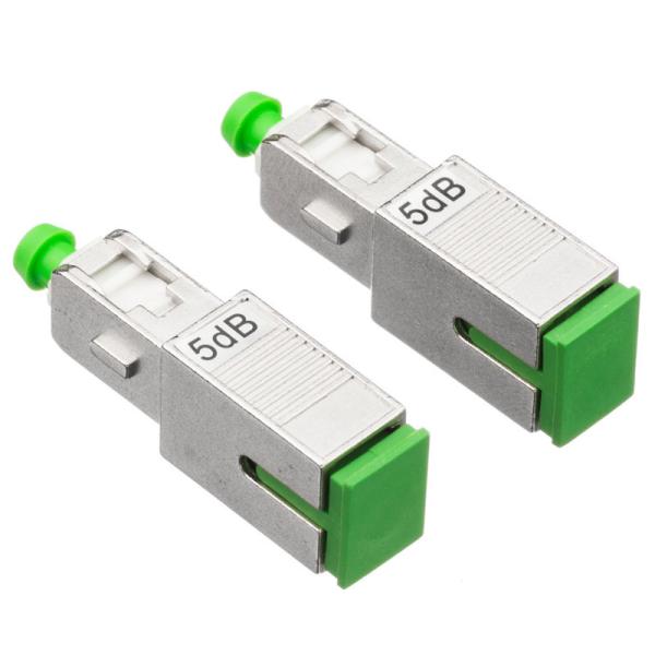Quality Metal SC APC 200MW 1600nm Fixed Optical Attenuator for sale