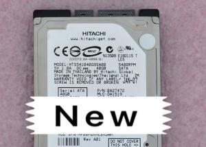 Buy cheap HTS541040G9SA00 40G Hitachi Hard Disk SATA 2.5 Inch Serial Port 1 Year Warranty product