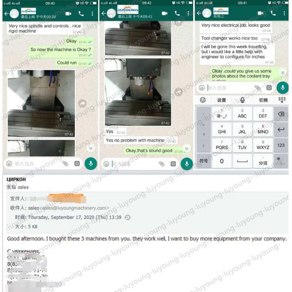 Medium Duty Machining VMC550 3 CNC Router with Auto Tool Changer and Medium Power