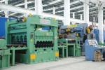 Uncoiling Leveling Rotary Shear Cut To Length Line / Cut To Length Line 28 Tons