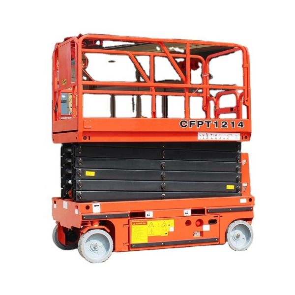 OEM Scissor Lift Work Platform 1T - 5T Load Electric Scissor Platform