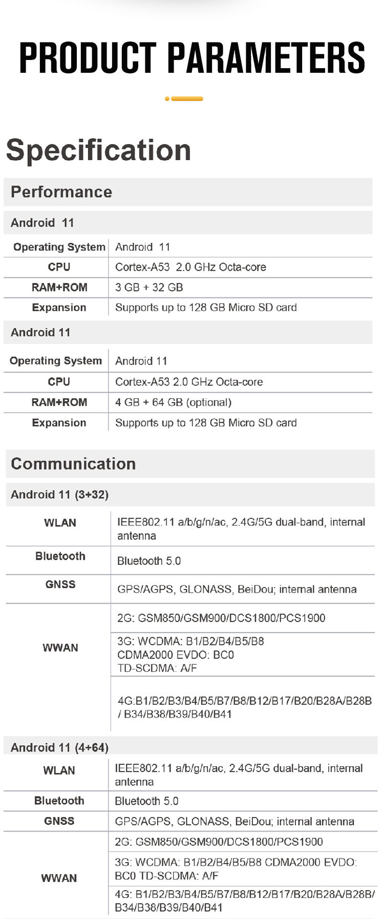 Android 11 Barcode Scanner 1D 2D PDA Handheld Terminal Long Range UHF Rfid Reader