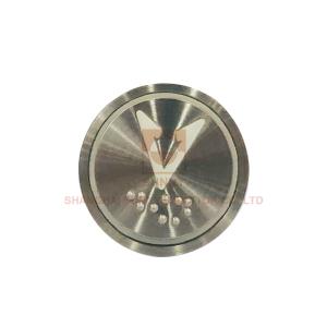 Buy cheap Cassette Structure Elevator Lop Button , Push Button Switch For 2 - 3mm Panel product