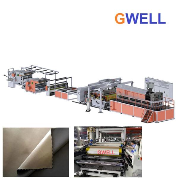 Quality TPU Composite Cloth for Making Mono Multilayer Cast Film Extrusion Line for sale