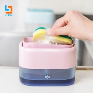 Buy cheap 500ml Sponge Kitchen Soap Dispenser product