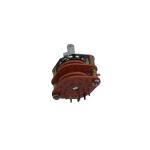 Two Layer 500V Multi Pole Rotary Switch Rohs 4 Pole 6 Position Rotary
