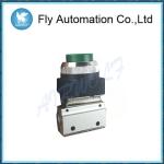 3/2 Way MSV86321PPL MSV86321TB 1/8" Palm Button Extended Twist Selector