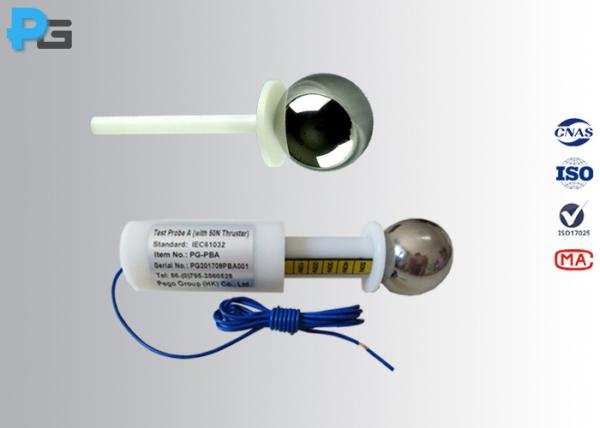 Quality 50mm Test Sphere Long Test Probes IEC60529 1 Year Warranty For IP1 Code Test for sale