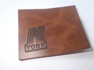Buy cheap Custom Leather Label Design Clothing Embossed Leather Patches For Garment product