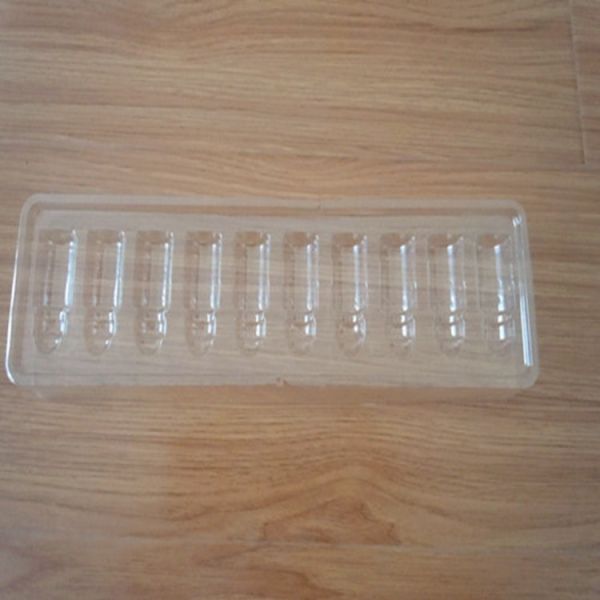 Blister Process Type Clear Tablet Packing Tray Plastic Material