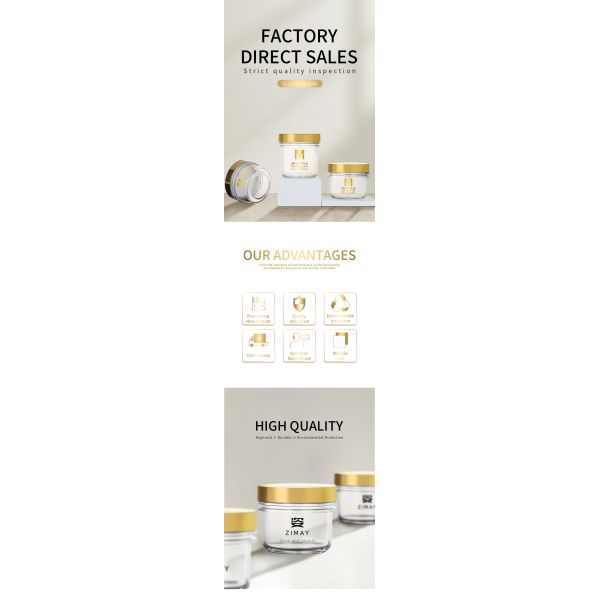 100ml 120ml 200ml gold lid body facial butter cream scrub container empty luxury black mini cosmetic cream jars 50 ml