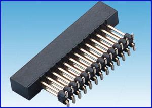 Buy cheap straight female header 2 54mm straight header Shruded header S/T big latch type square pin product