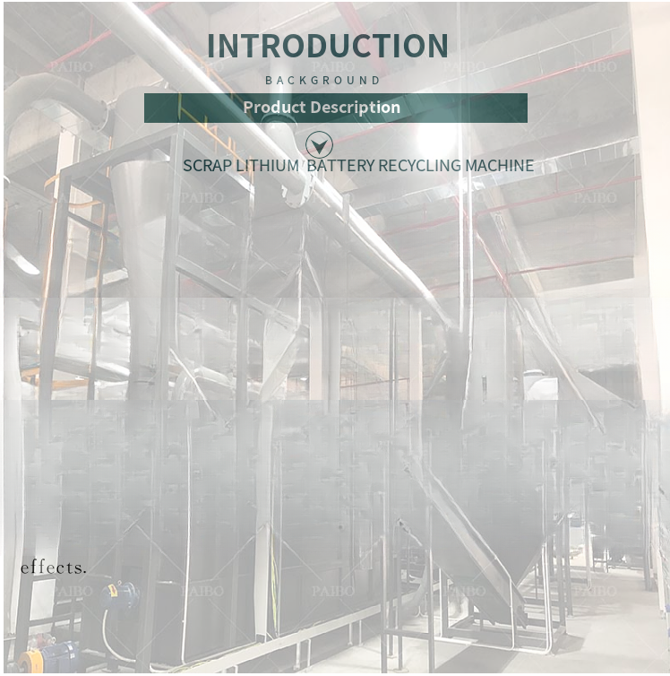 2023 UT-1000 1000KG/H Battery Recycling Machine for Lithium Ion Batteries