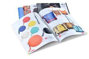 Buy cheap Offset Custom Catalog Printing Saddle Stitch Binding Debossing product