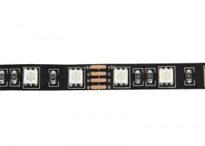 USB TV Backlight RGB Flexible LED Strip Lights DC 5V SMD 5050 60 LEDs Per Meter