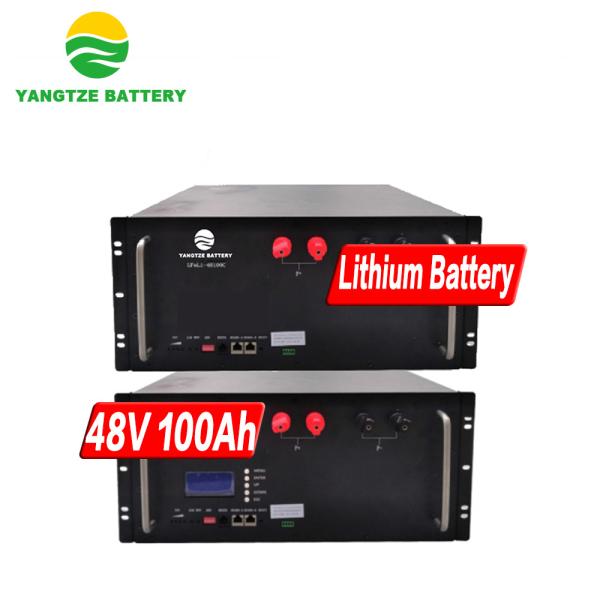 Quality ODM 48V 100ah Lithium Ion Solar Battery 51.2V 50kg High Capacity for sale