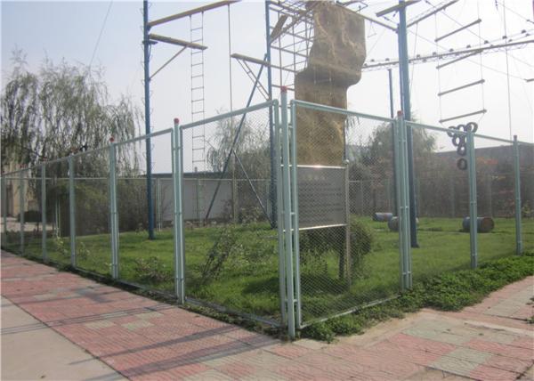 Quality Chain Link Security Fence With Razor Barbed Wire For High Level Security for sale