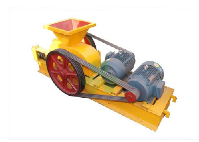 Portable Mining Crusher Machine With Two Cylindrical Roll Compact Design