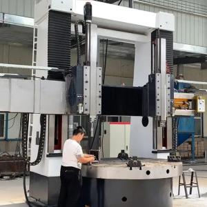 High Static And Dynamic Stiffness Heavy Duty VTL CNC Vertical Lathe Machine For Metal Working