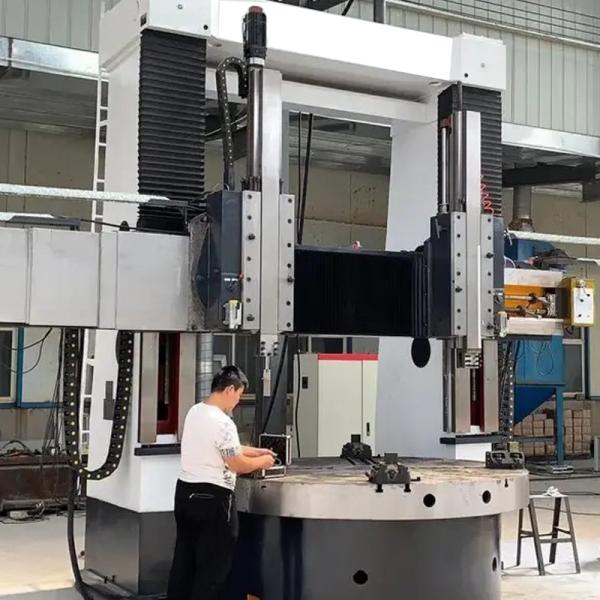 Quality High Static And Dynamic Stiffness Heavy Duty VTL CNC Vertical Lathe Machine For Metal Working for sale