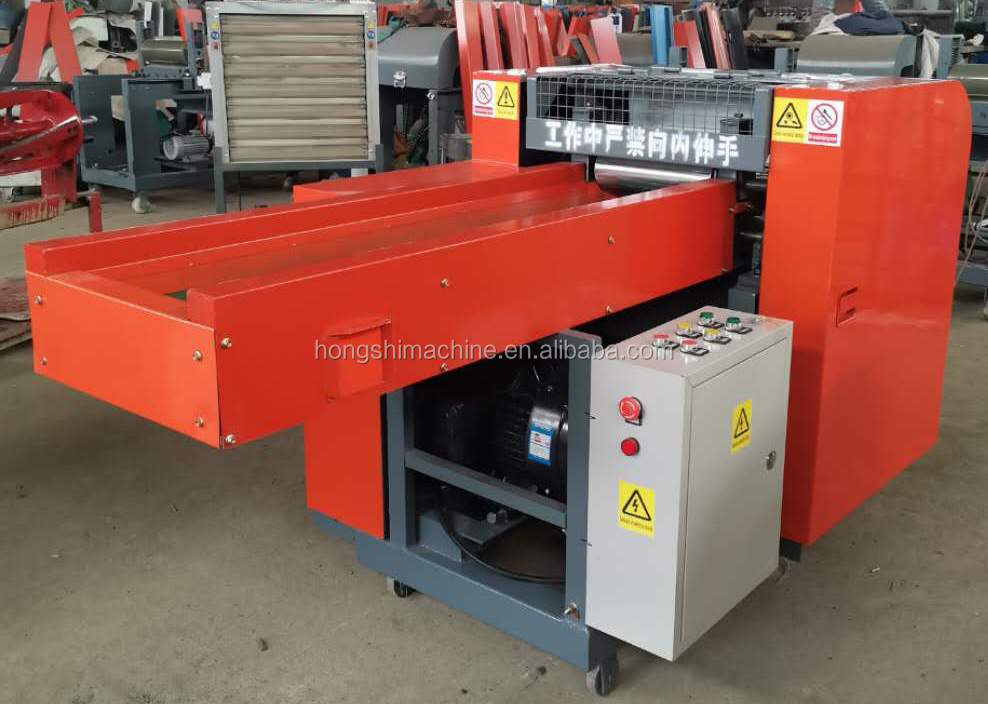 Waste textile recycling machine fabric old clothes fiber crusher shredder machine