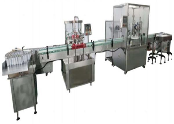 Quality MY-GZJ-QWJ Aerosol Filling Production Line For Gas Filling machine 20-30 Bottles/minute ± 1% for sale