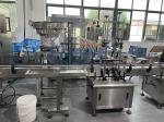 Automatic 4 Nozzles Viscous Lotion Liquid Filling Machine For Soap Detergent