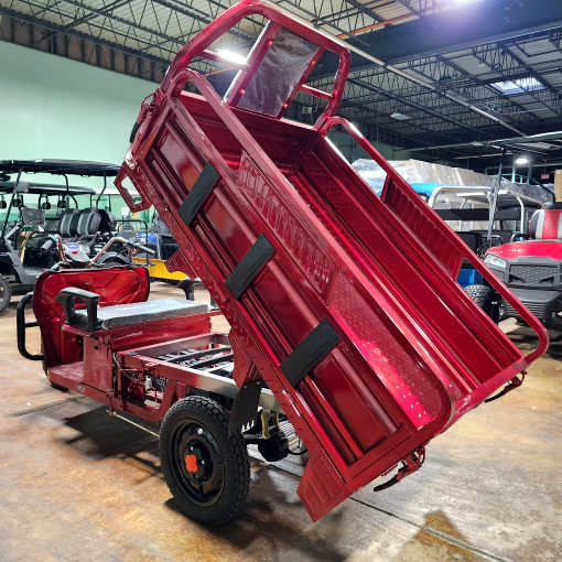 Electric Powered Cargo Truck 1000 Watt Motorized Moped 3 Wheel Bicycle Scooter