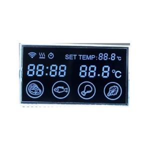 Buy cheap Black Custom Size Screen Digit VA Lcd Display Custom Monochrome Lcd Display product