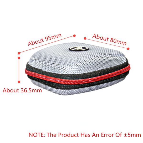 Earphone Compression EVA Zipper Case Anti Water Splash Offset printing