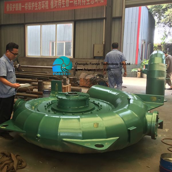 180kw - 3.6mw Hydroelectric Dam Turbine , Electric Water Turbine Power Generator