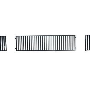 Black Horizontal Framed Balustrades Handrails Fencing Solution