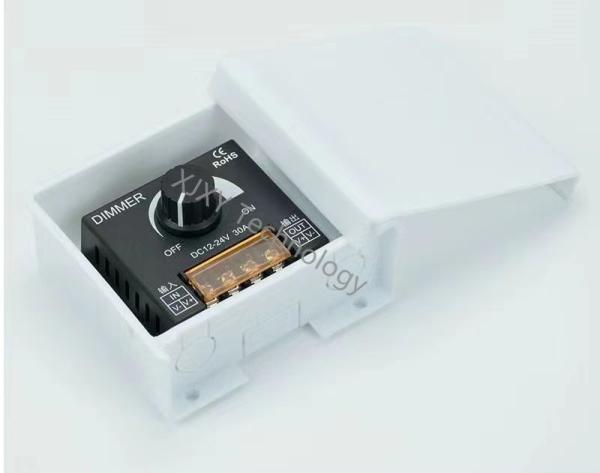 Quality Rainproof PWM LED Driver Dimmer DC 12V - 24V LED Module Wall Light Box for sale