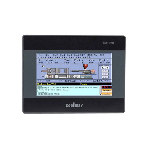 Coolmay 5 Inch HMI TK8050H HMI Touch Display Touch Screen Panel
