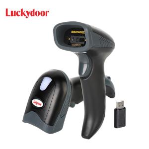 China 2200mAh Smartphone Bluetooth Barcode Scanner 650nm USB HID Barcode Reader on sale