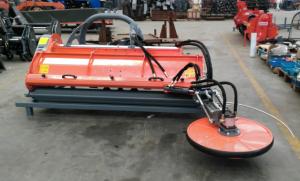New designed tractor shredder model Menasor180H with NUF disc mower suited for 35-85 hp tractor