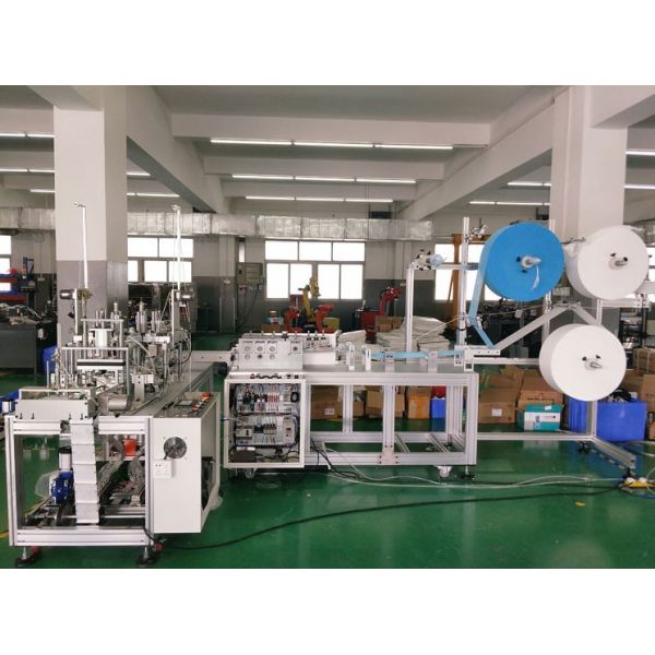 High output SUS 304 safety medical non woven mask making machine