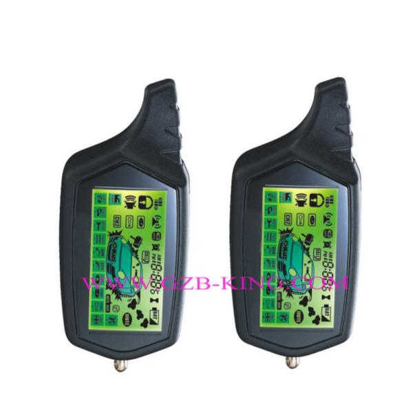 Quality FSK 5000M long range wth microwave sensor &remote  engine start 2 Way Car Alarm system for sale