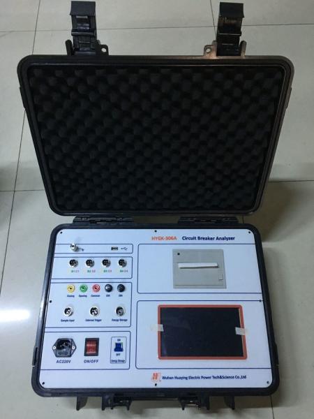 Quality Intelligent Circuit Breaker Tester Touch Screen Operation Measuring Dynamic Characteristics for sale