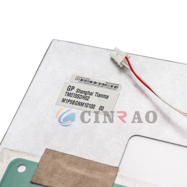 7" TFT LCD Display / Tianma TFT GPS LCD Screen TM070SDH02 ISO9001 Approved