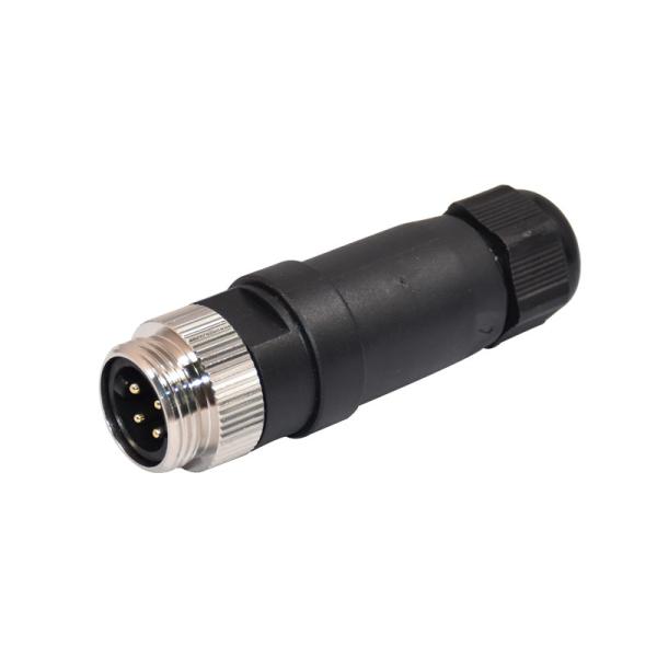 Quality 4 Pin Waterproof Bulkhead Connector IP68 Sensor 7/8" Male Connector for sale