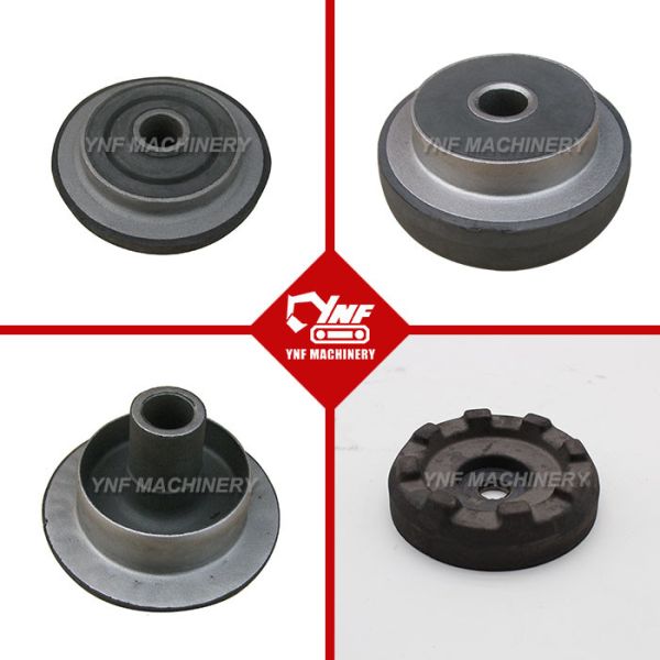 Excavator Rubber Engine Mounts Cushion Set Lightweight Vibration Reduction