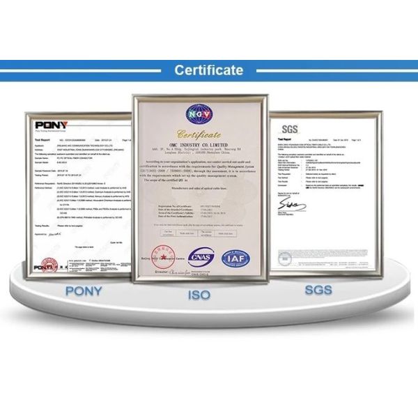 Fiber Optic Adapter SC APC Polish Type Couple Simplex 9 / 125μm With Full Flange Green Color