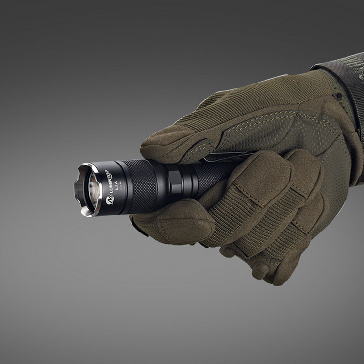 Buy cheap Powerful Lumintop L1a Flashlight , Mini Tactical Flashlight With Tail Switch product