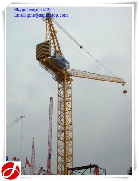 Quality 50m boom length luffing jib tower cranes price for sale