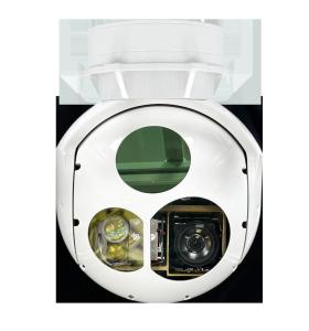 Buy cheap Dual Sensor Gimbal Payload EO MWIR IR With Laser Range Finder product